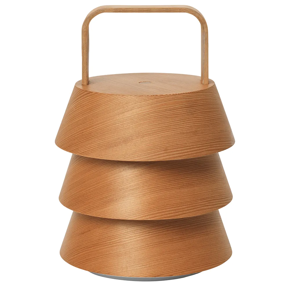 ferm LIVING - Luver Portable Bordlampe Natural