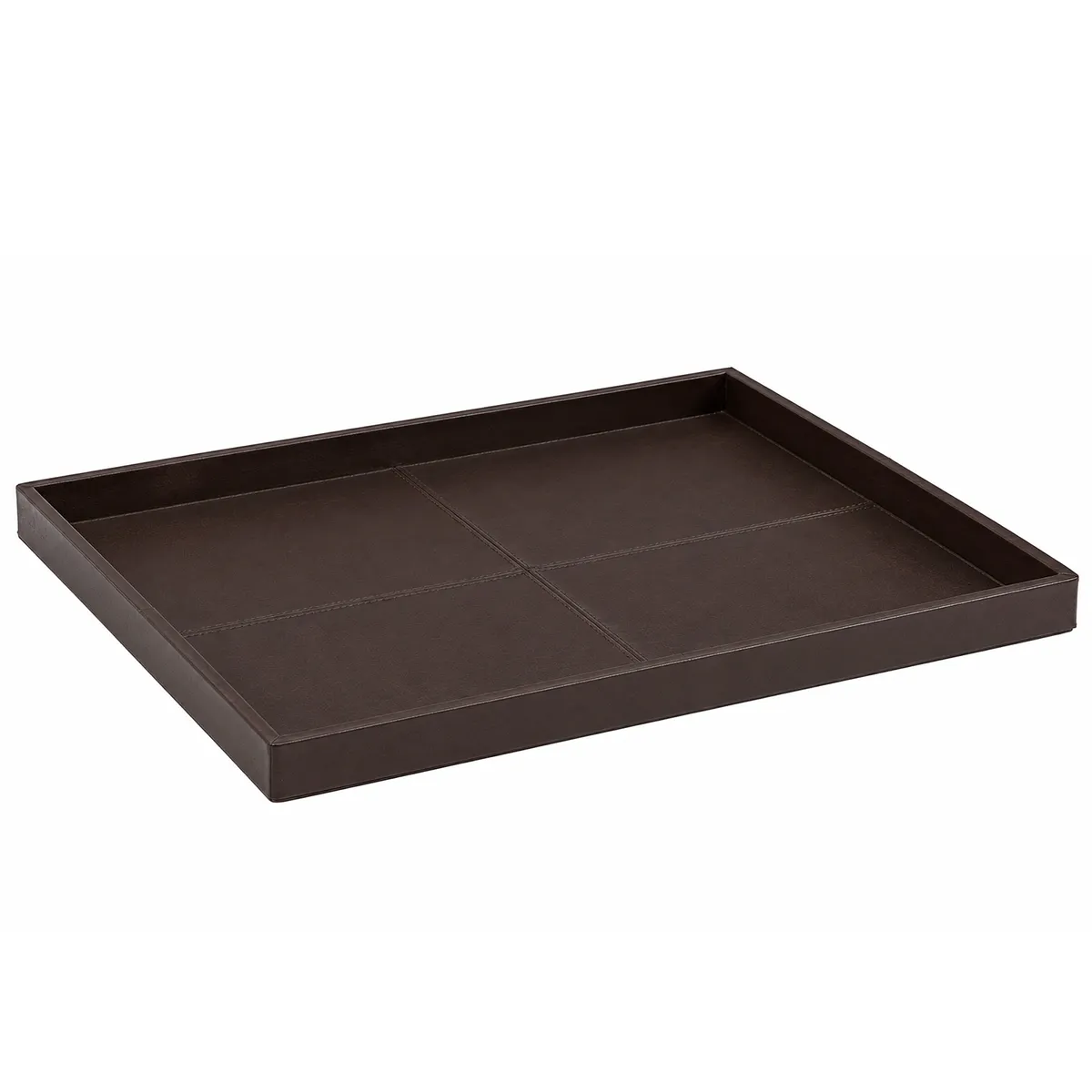 Artwood, Dekorasjonsbrett i skinn Montero Deep brown