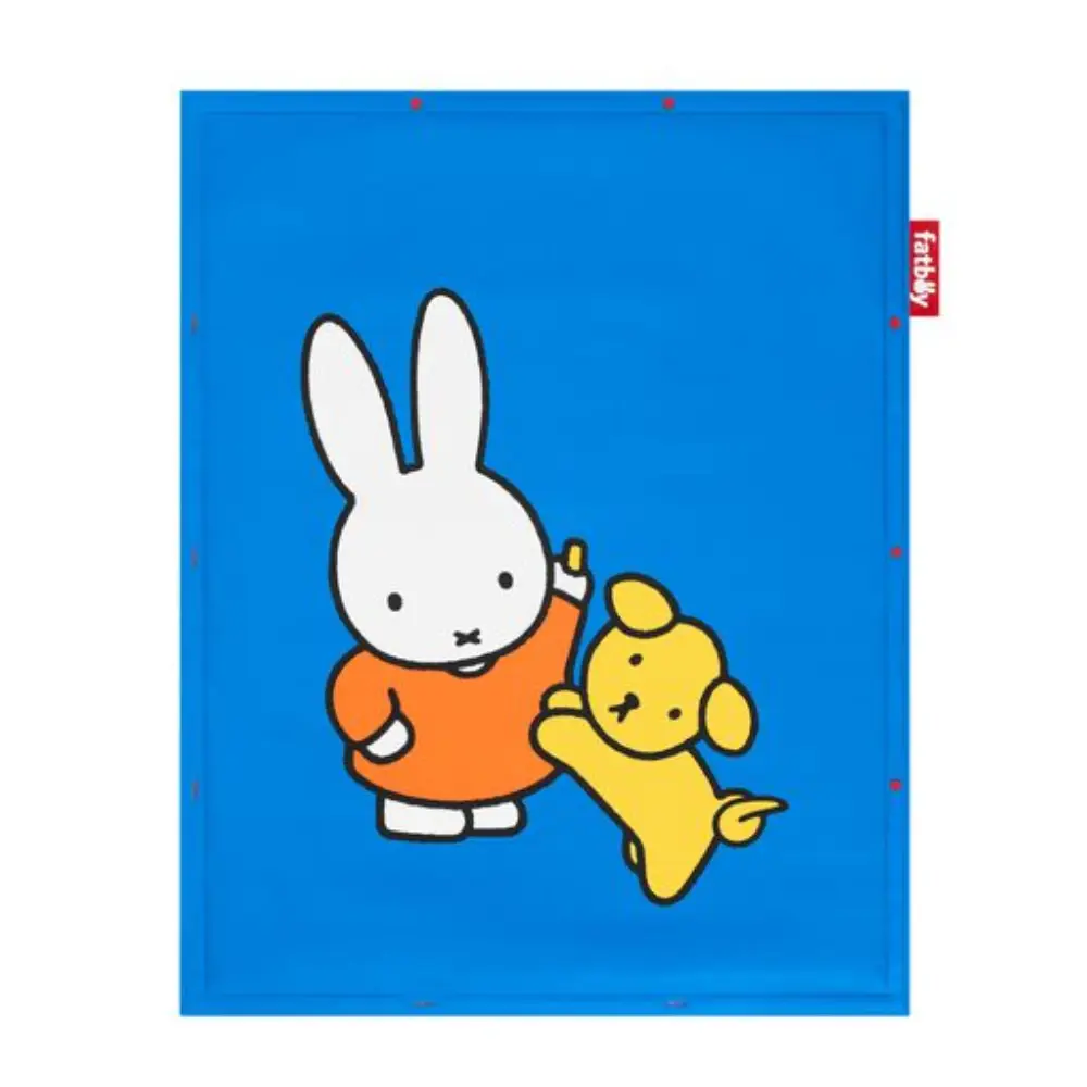 Fatboy, flying carpet x Miffy lekematte 180x140 cm blue