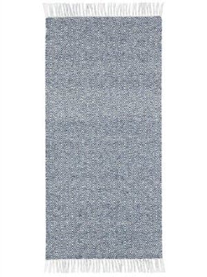 Plastmatter - Horredsmattan Goose Mix (blå) (Størrelse: 70 x 100 cm)