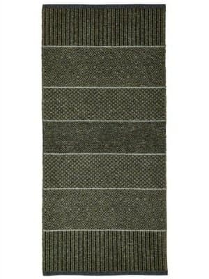 Plastmatter - Horredsmattan Alice Mix (oliven) (Størrelse: 70 x 250 cm)