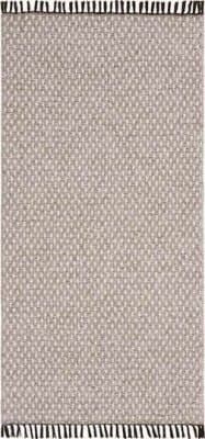 Plastmatter - Horredsmattan Julie Mix (grå) (Størrelse: 70 x 350 cm)