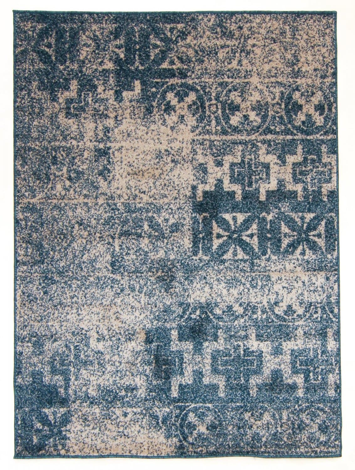 Wilton-teppe - Giana (blå) (Størrelse: 190 x 270 cm)