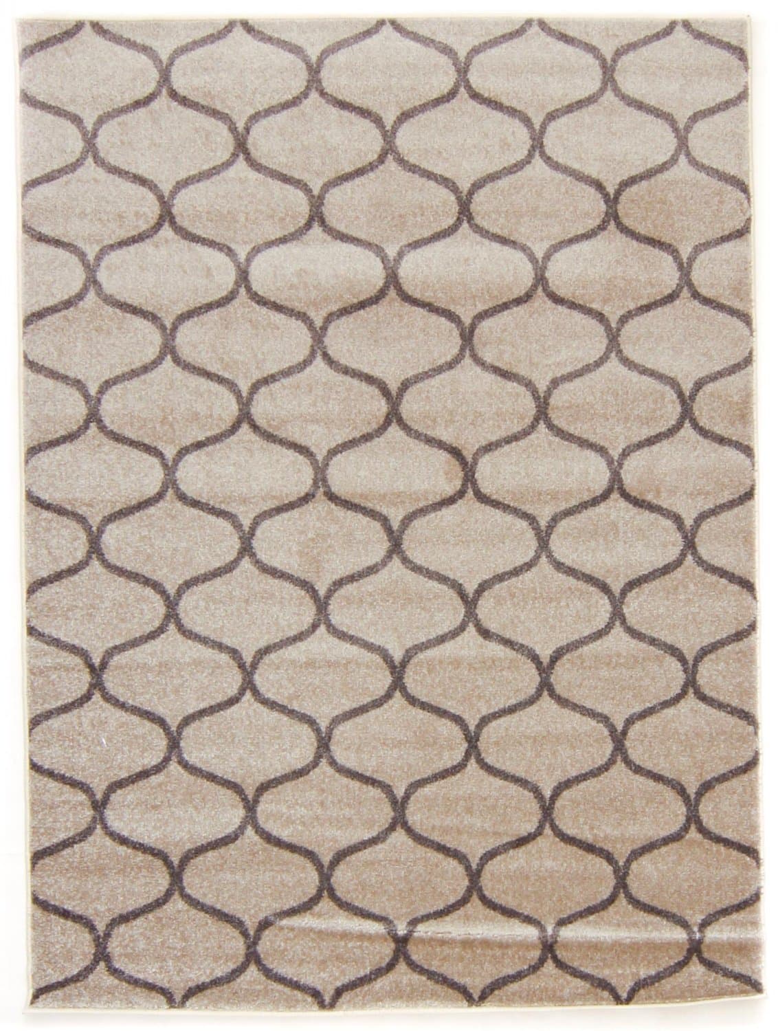 Wilton-teppe - Fabia (beige) (Størrelse: 190 x 270 cm)