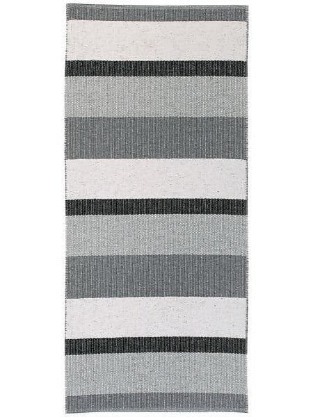 Plastmatter - Horredsmattan Block metallic (grå) (Størrelse: 200 x 250 cm)