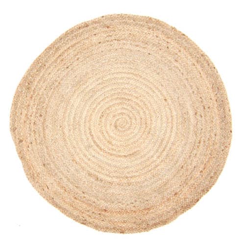 Runde tepper - San Francisco (jute) (Størrelse: Ø 80 cm)