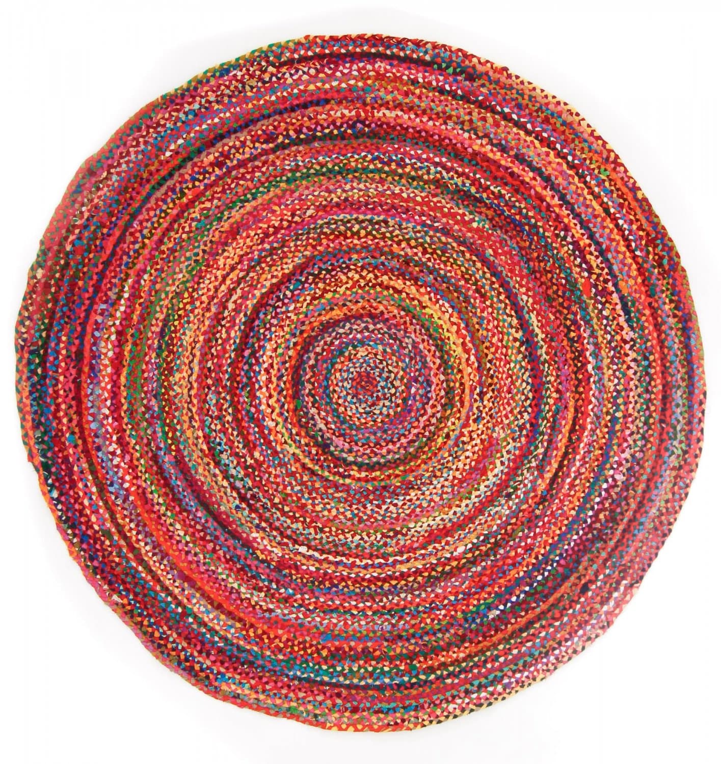 Runde tepper - San Francisco (multi) (Størrelse: Ø 80 cm)