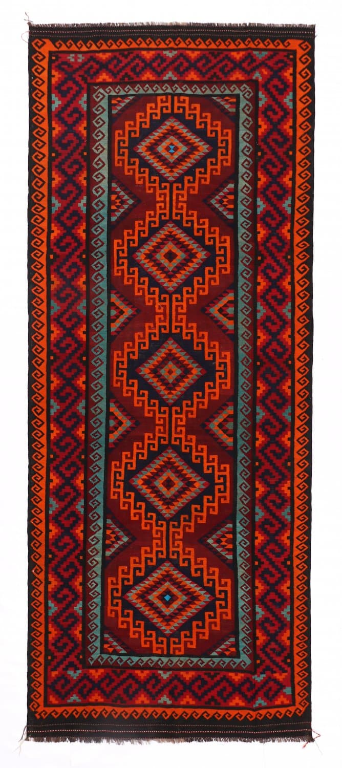 Orientalsk kelimteppe 424 x 175 cm