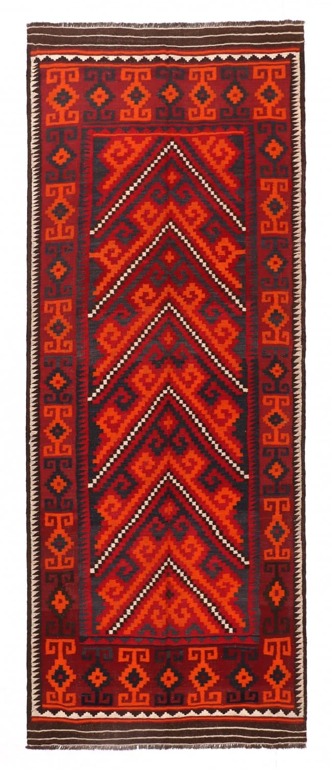 Orientalsk kelimteppe 401 x 161 cm