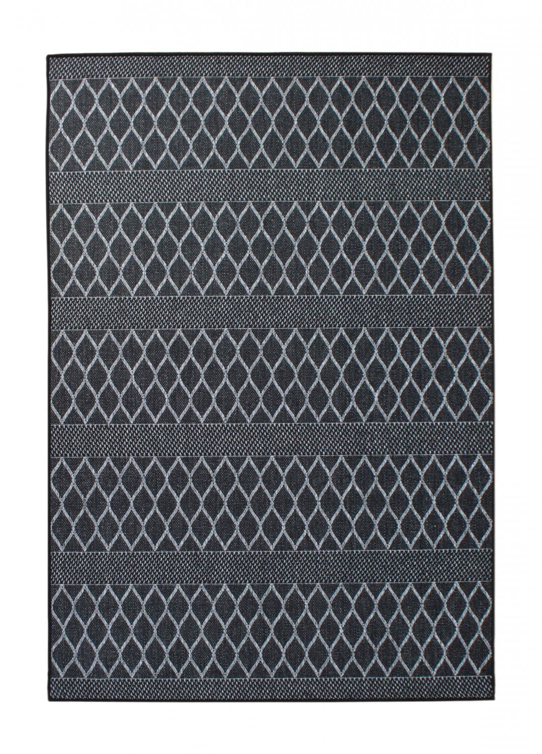 Wilton-teppe - Lissabon (sort) (Størrelse: 50 x 80 cm)