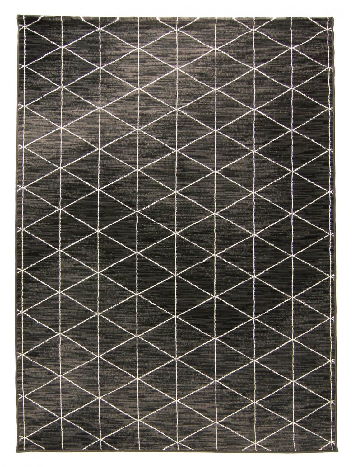 Wilton-teppe - Florence Howth (sort) (Størrelse: 160 x 225 cm)
