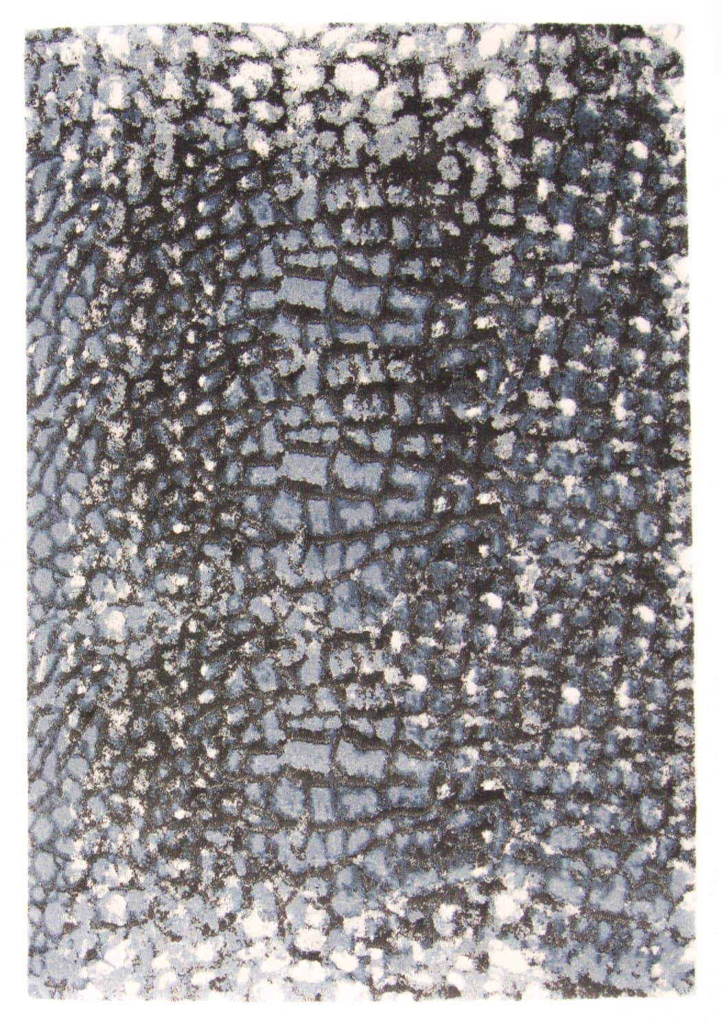 Wilton-teppe - Inconnus (blå) (Størrelse: 200 x 300 cm)
