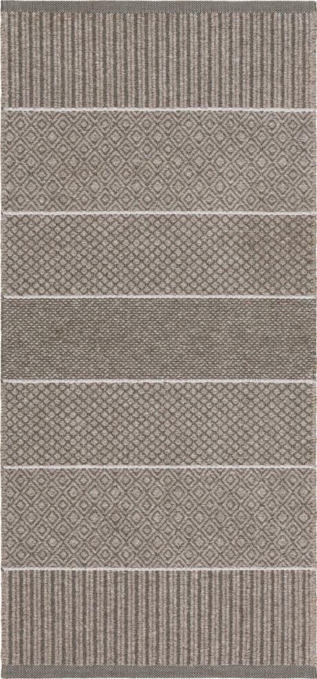 Plastmatter - Horredsmattan Alice Mix (mørk grå) (Størrelse: 200 x 300 cm)