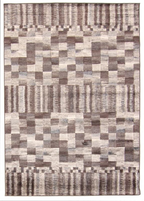 Wilton-teppe - Baghlan (brun-grå) (Størrelse: 160 x 230 cm)