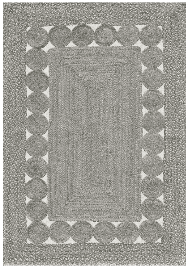 Wilton-teppe - Bellezza (grå) (Størrelse: 160 x 230 cm)