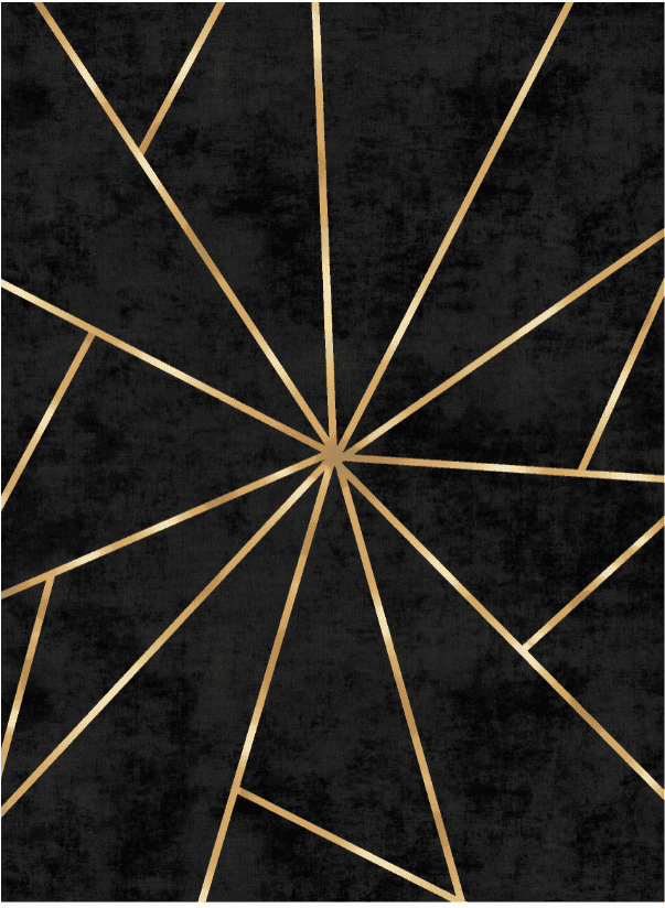Wilton-teppe - Bellizzi (svart) (Størrelse: 200 x 280 cm)