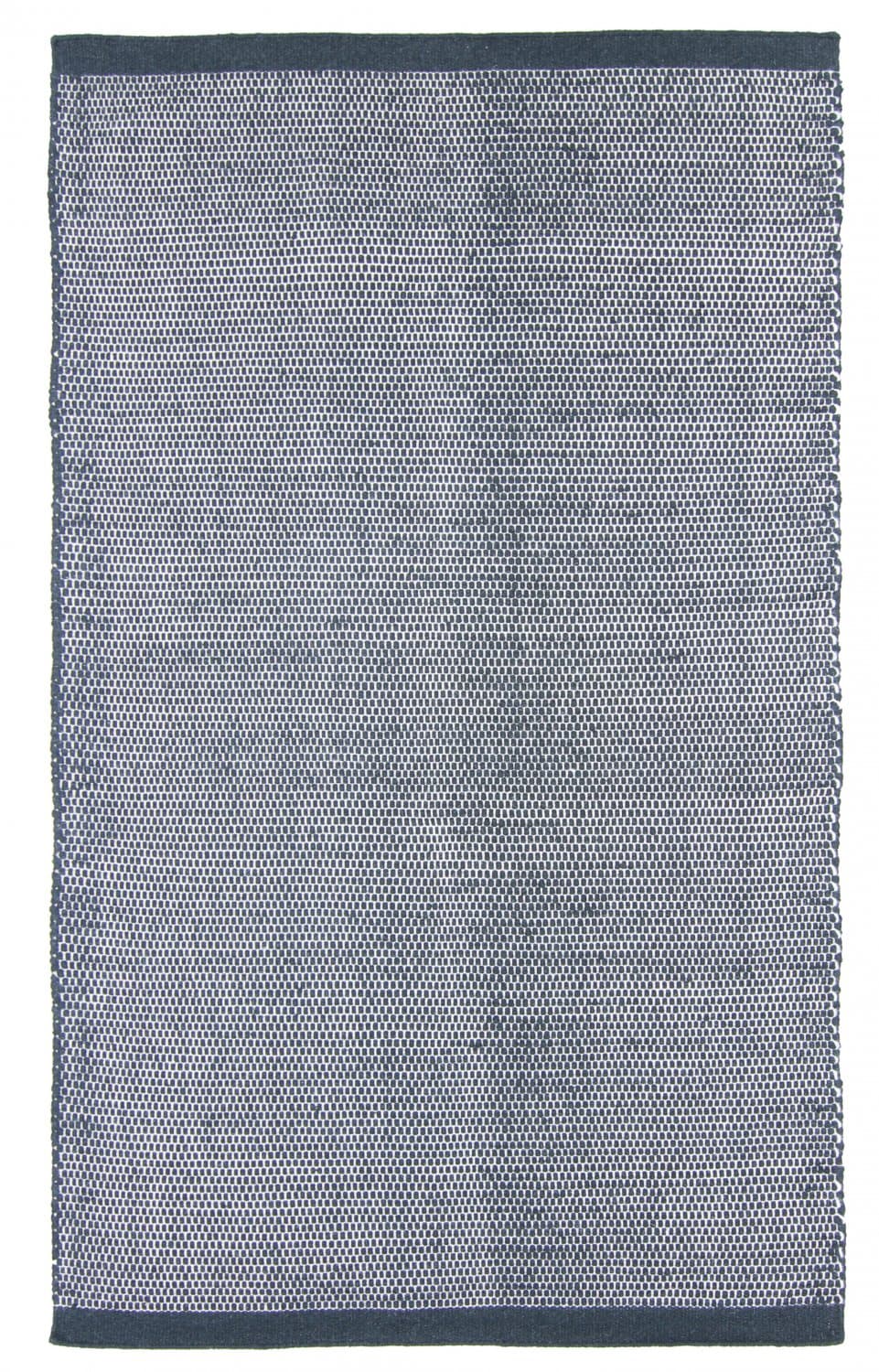Ullteppe - Coastal (sort/hvit) (Størrelse: 150 x 250 cm)
