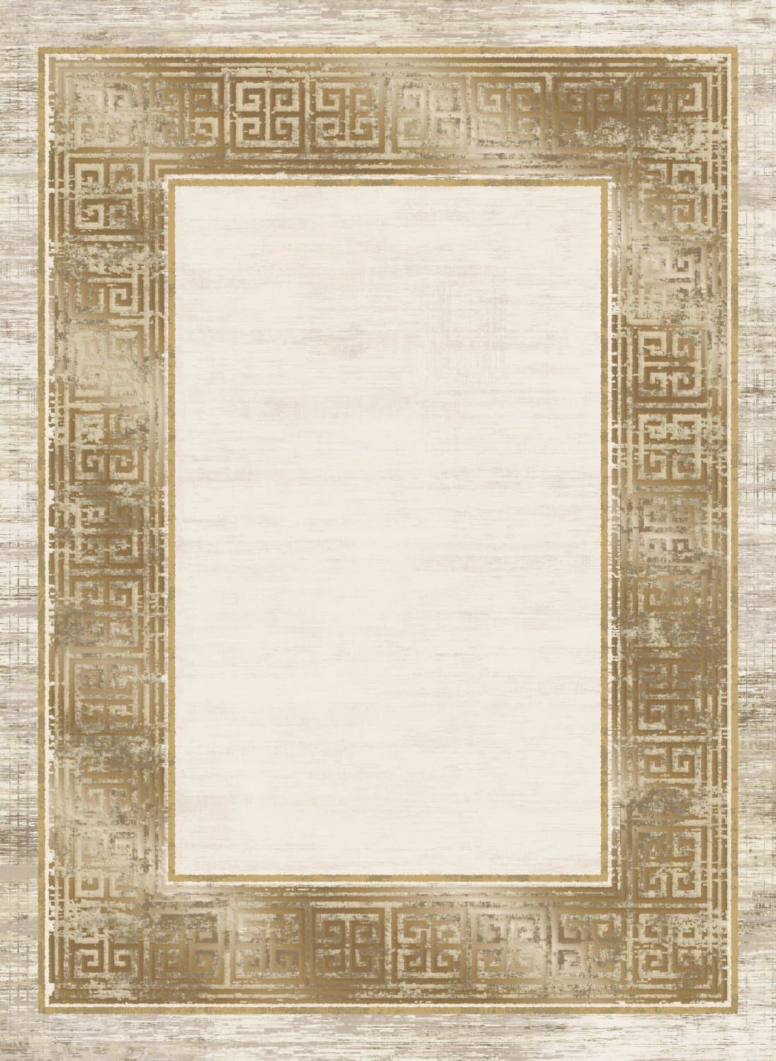 Wilton-teppe - Tilos (beige) (Størrelse: 160 x 230 cm)