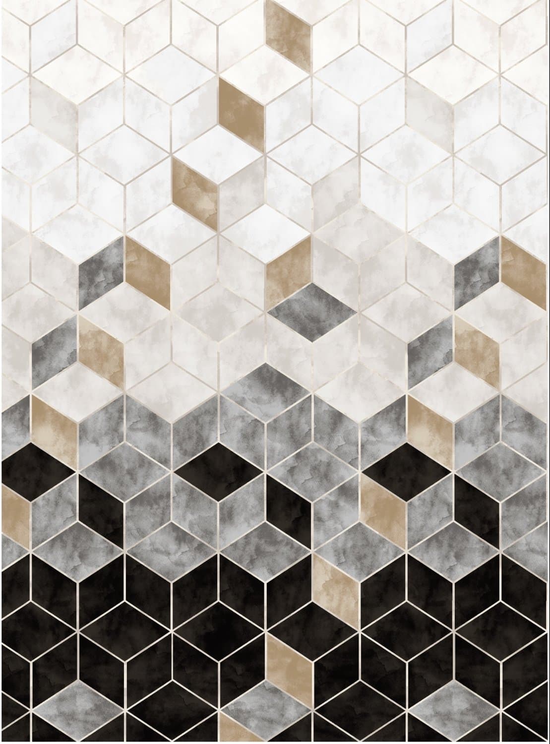 Wilton-teppe - Brigooda (grå) (Størrelse: 200 x 280 cm)