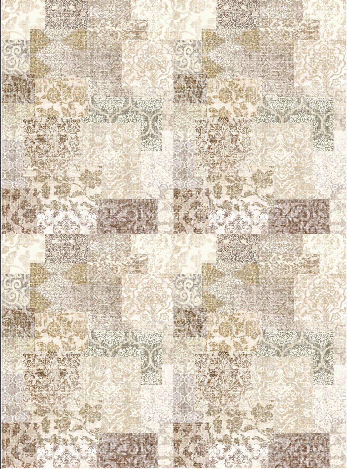 Wilton-teppe - Carthage (beige) (Størrelse: 160 x 230 cm)