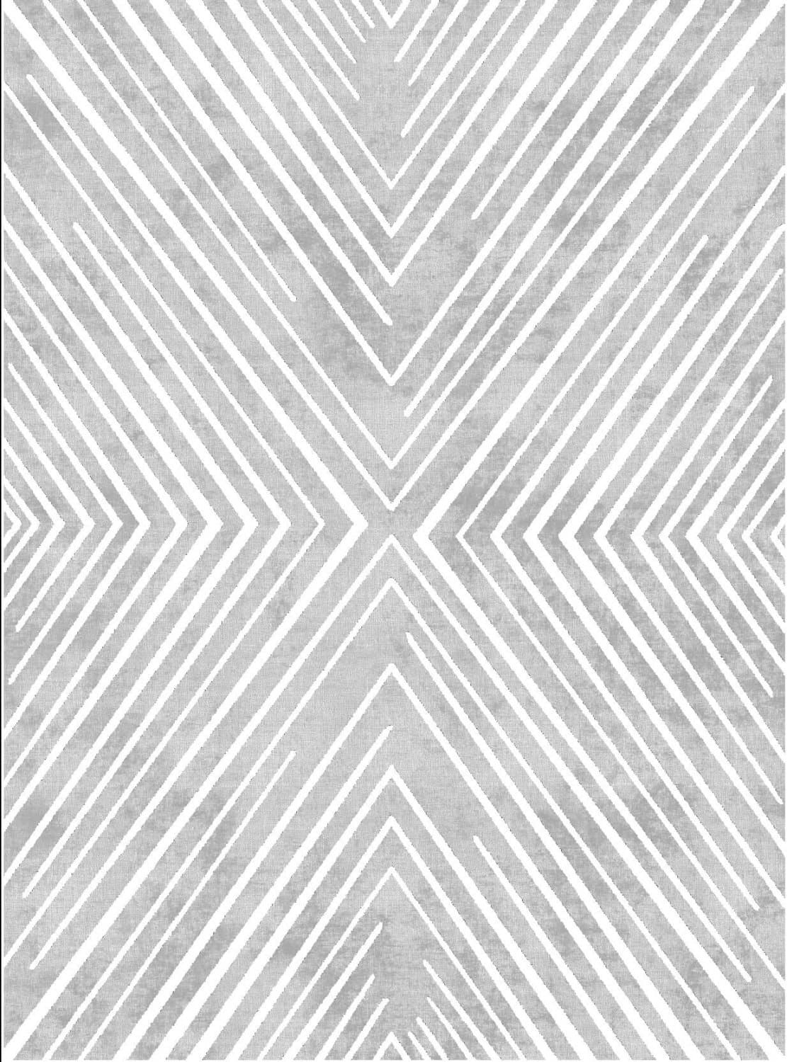 Wilton-teppe - Amorgos (grå) (Størrelse: 160 x 230 cm)