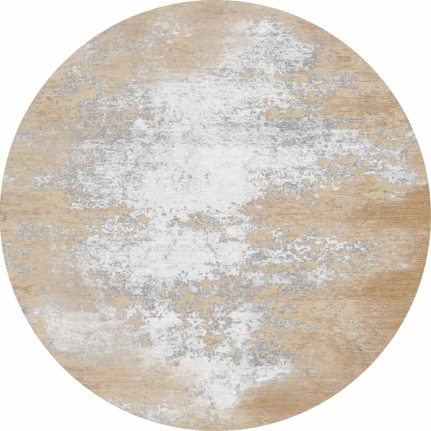Rundt teppe - Zarzi (beige) (Størrelse: Ø 160 cm)