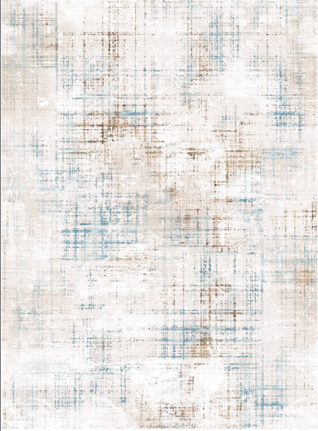Wilton-teppe - Ezzahra (blå) (Størrelse: 200 x 280 cm)