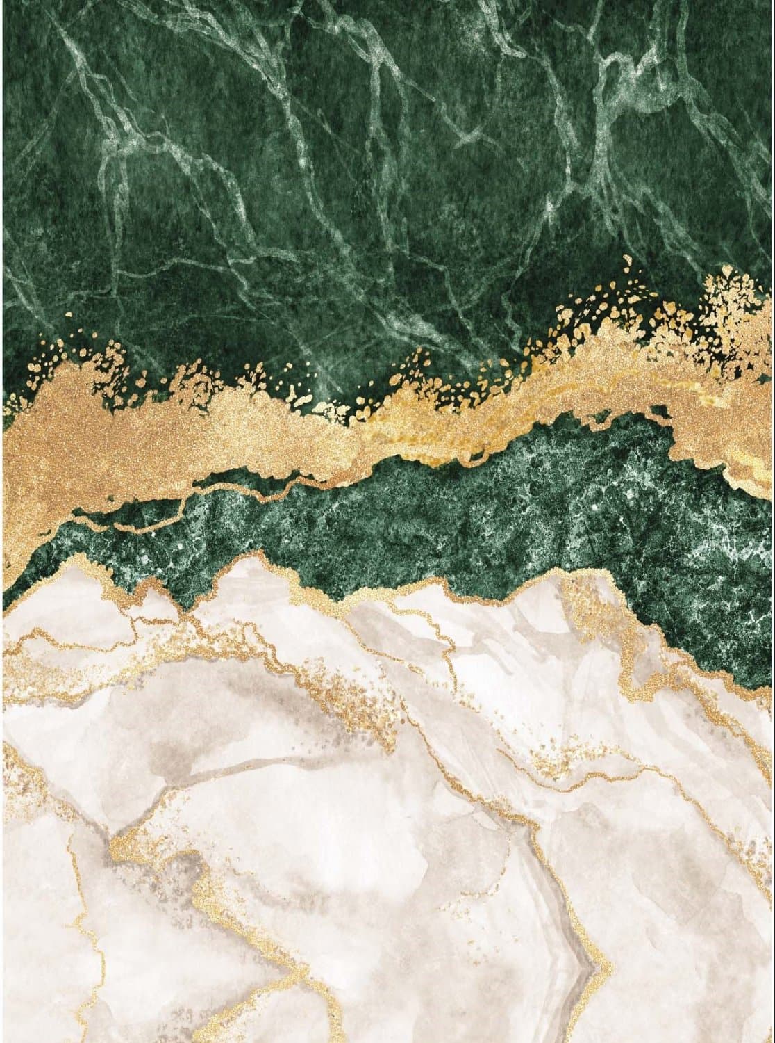 Wilton-teppe - Padova (grønn/hvit/gull) (Størrelse: 200 x 200 cm (firkantet form))