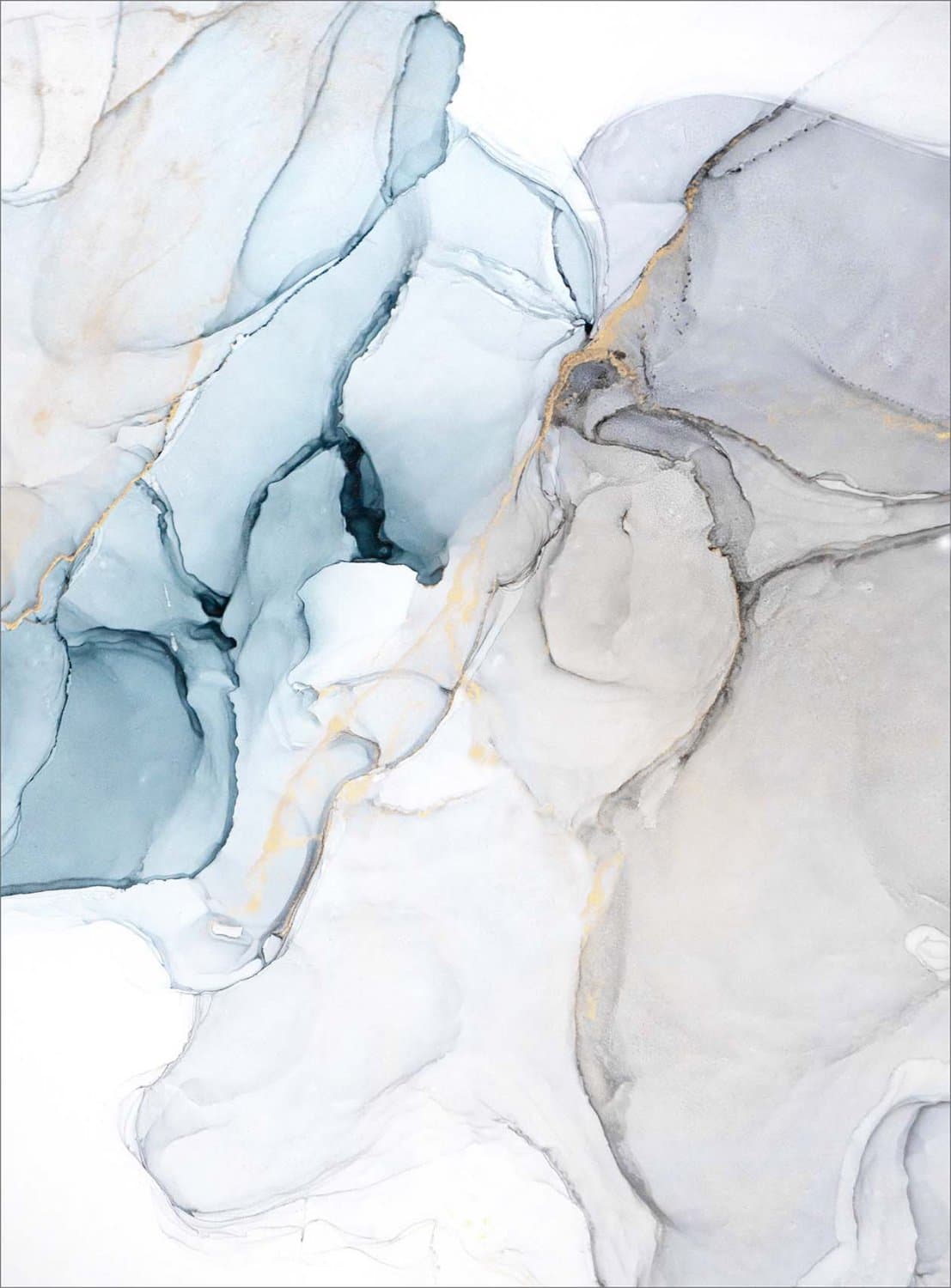 Wilton-teppe - Koloa (blå) (Størrelse: 200 x 280 cm)
