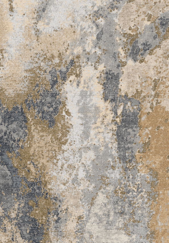 Wilton-teppe - Travale (grå/multi) (Størrelse: 160 x 230 cm)