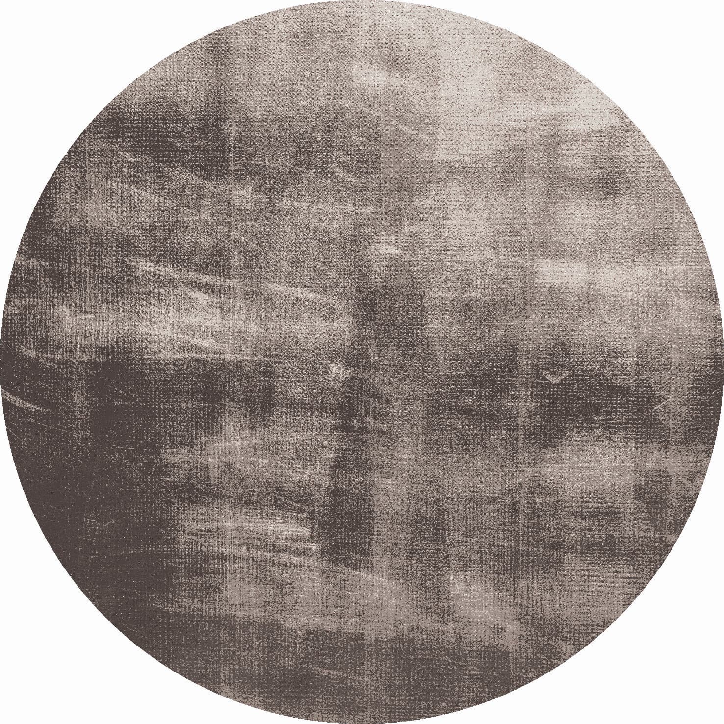 Rundt teppe - Olmedo (grå/beige) (Størrelse: Ø 160 cm)