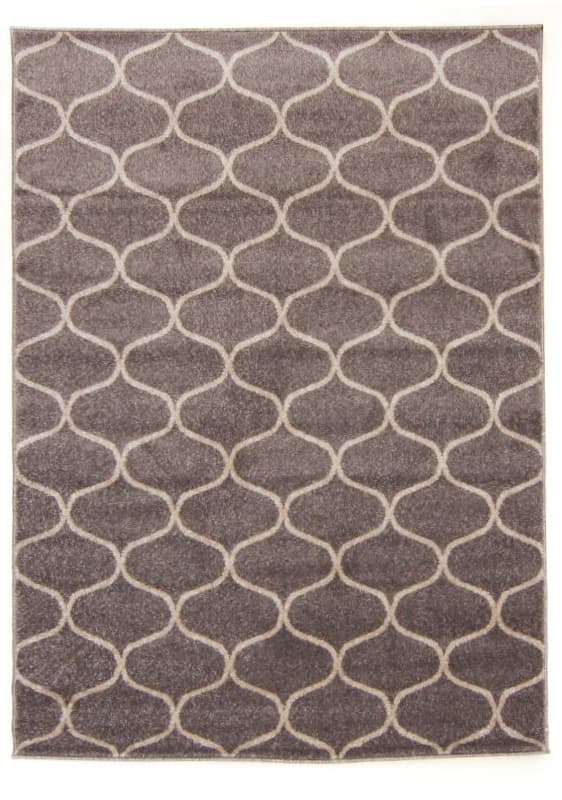 Wilton-teppe - Fabia (grå) (Størrelse: 160 x 220 cm)