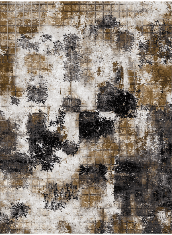 Wilton-teppe - Flores (svart/brun/hvit) (Størrelse: 200 x 280 cm)