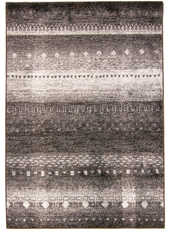 Wilton-teppe - Gibson (grå/sort/hvit) (Størrelse: 133 x 190 cm)