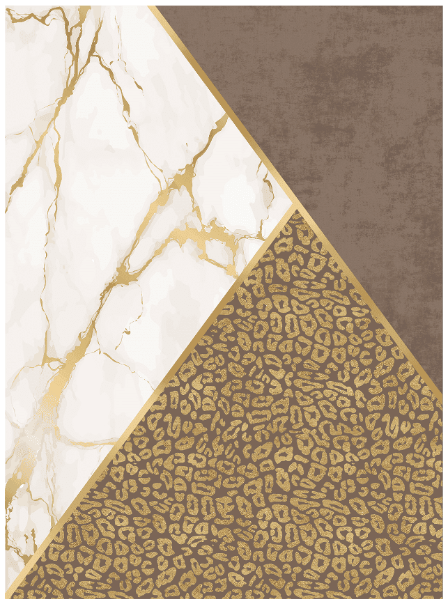 Wilton-teppe - Granada (brun/hvit/gull) (Størrelse: 160 x 230 cm)