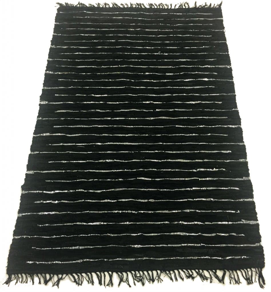 Filleryer - Nordal Design (sort - 100 % lær) (Størrelse: 70 x 300 cm)