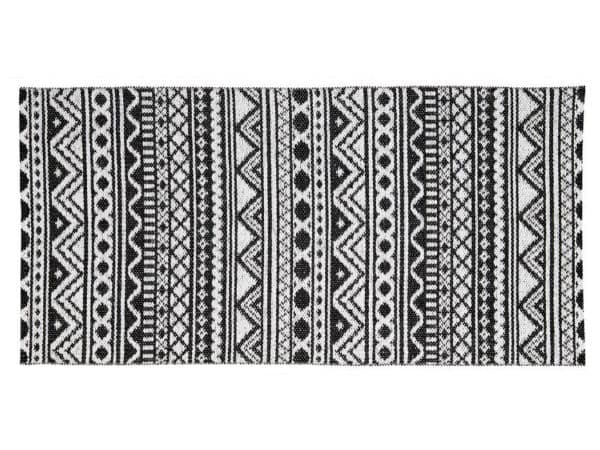Plastmatter - Horredsmattan Inca (sort) (Størrelse: 70 x 140 cm)