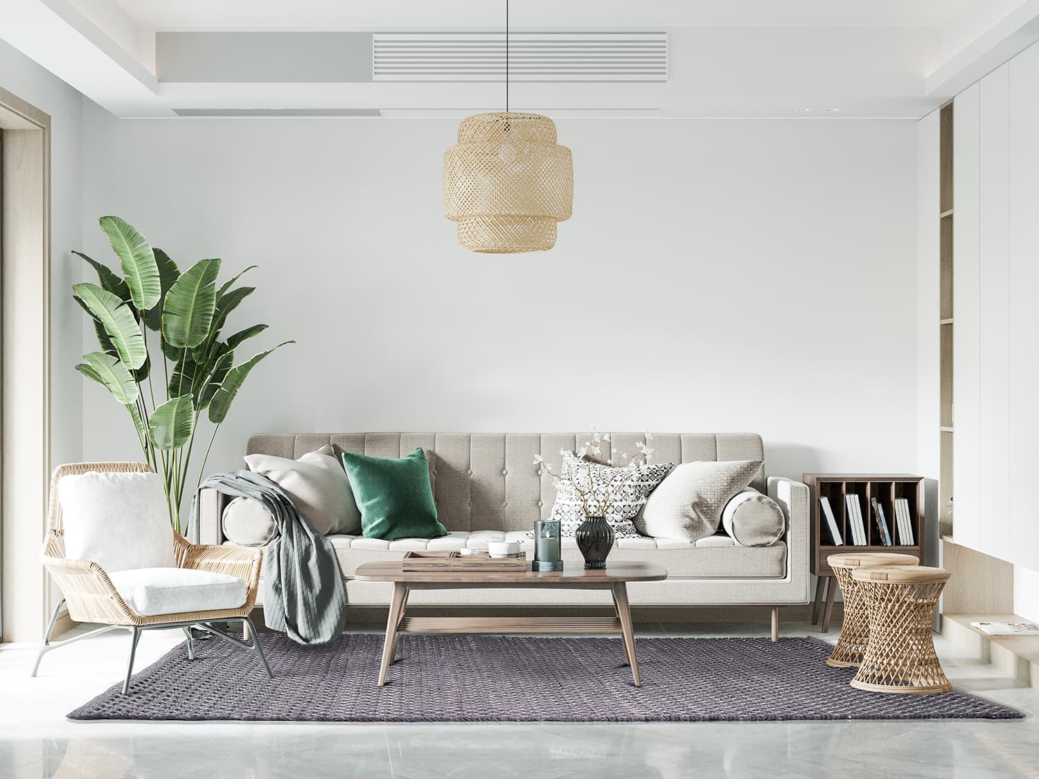 Ullteppe - Hamilton (Silver Grey) (Størrelse: 60 x 120 cm)