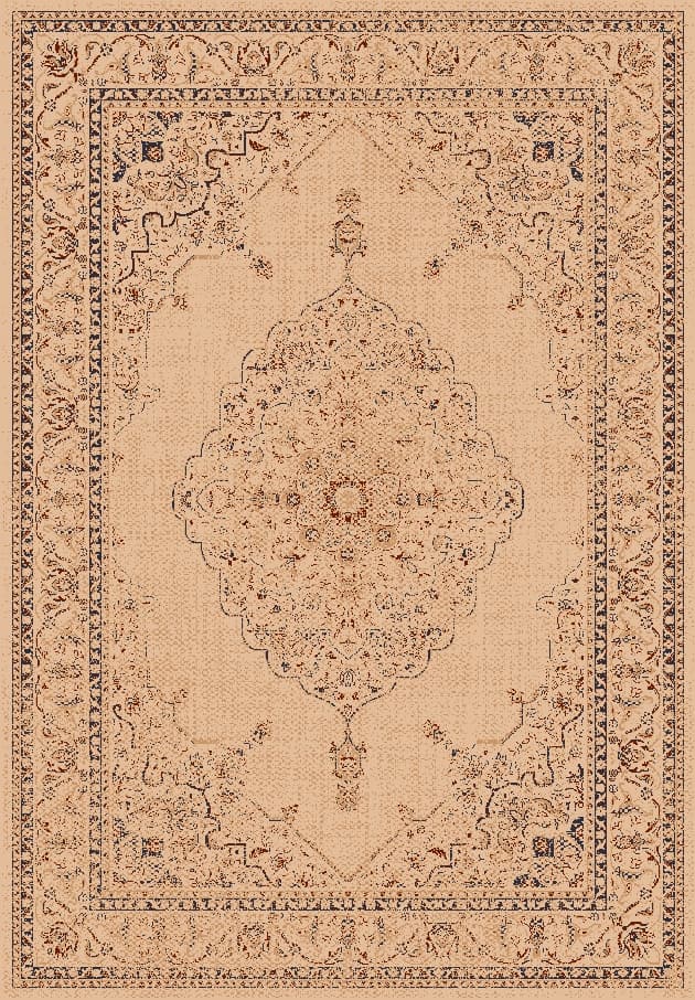 Wilton-teppe - Pacini (beige) (Størrelse: 140 x 200 cm)