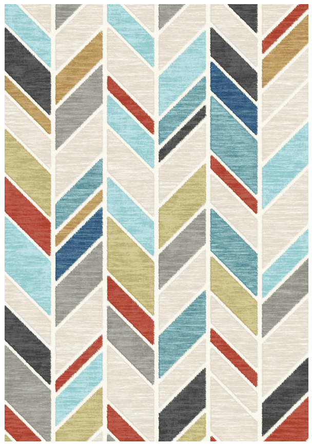 Wilton-teppe - Isola (multi) (Størrelse: 160 x 230 cm)