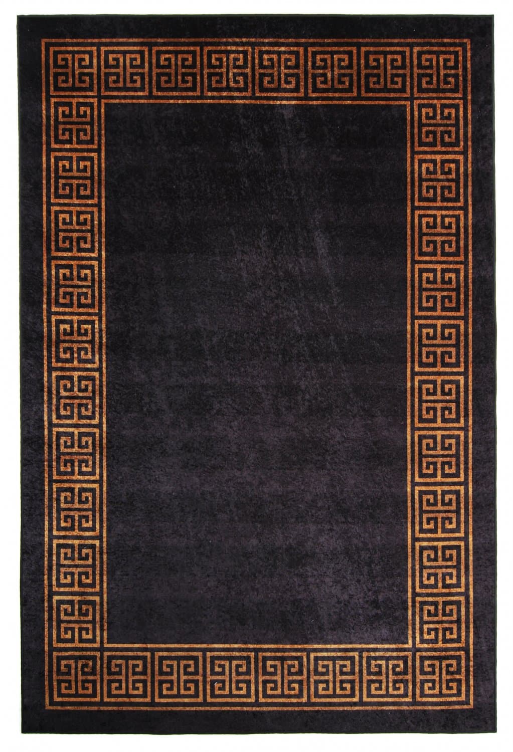 Wilton-teppe - Kuba (sort/brun) (Størrelse: 160 x 230 cm)
