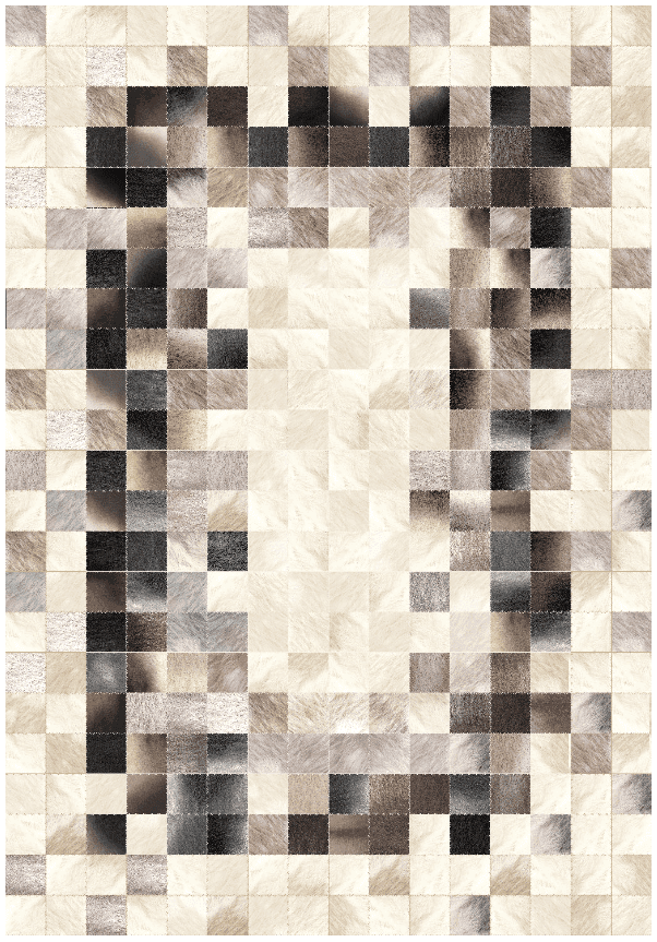 Wilton-teppe - Livada (hvit/multi) (Størrelse: 200 x 280 cm)