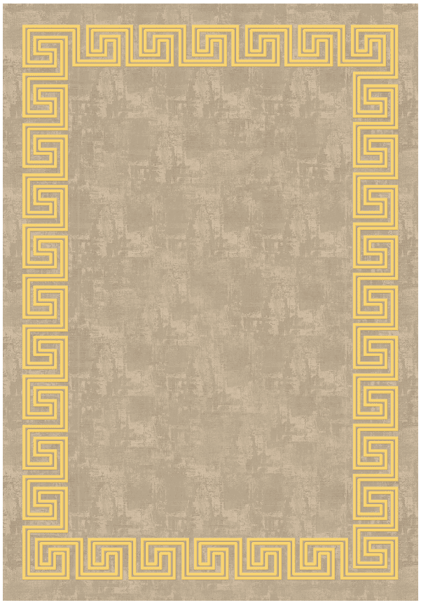 Wilton-teppe - Myra (beige/gul) (Størrelse: 160 x 230 cm)
