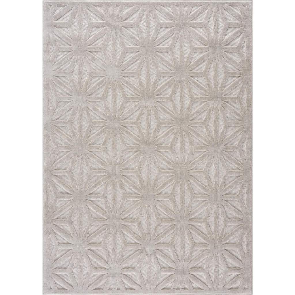 Shaggy Indoor-Outdoor - Preston (beige) (Størrelse: 160 x 230 cm)