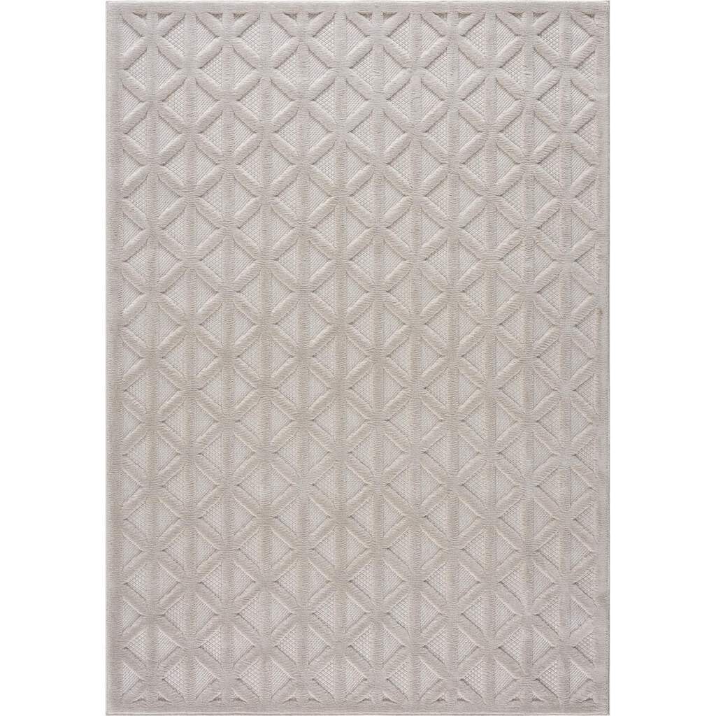 Shaggy Indoor-Outdoor - Aberdeen (beige) (Størrelse: 160 x 230 cm)