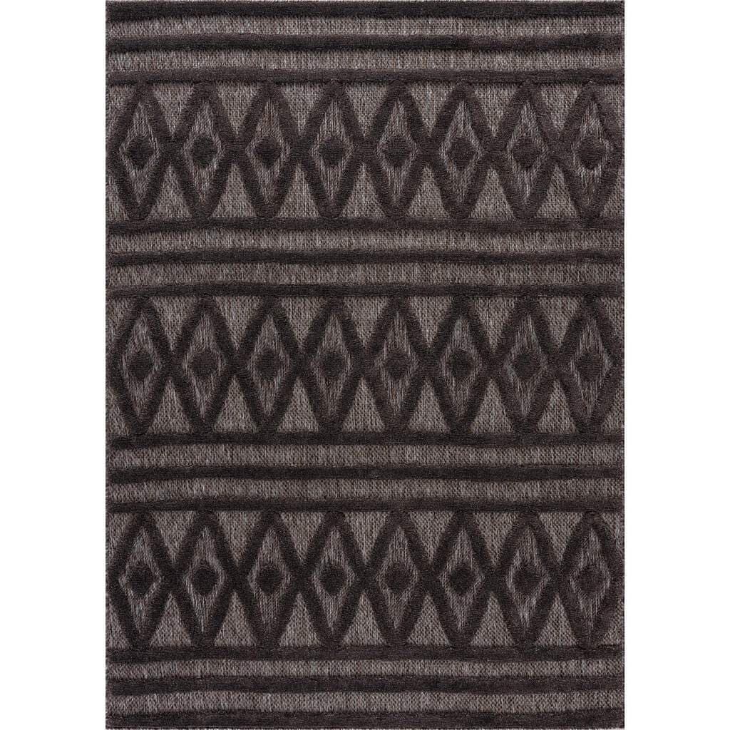 Shaggy Indoor-Outdoor - Chester (antrasitt) (Størrelse: 120 x 170 cm)