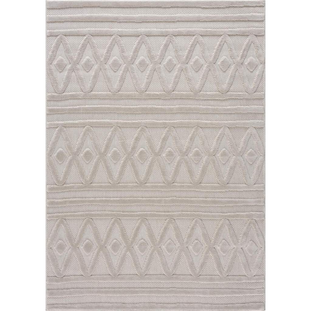 Shaggy Indoor-Outdoor - Chester (beige) (Størrelse: 200 x 290 cm)