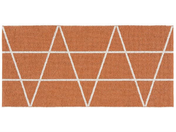 Plastmatter - Horredsmattan Viggen (orange) (Størrelse: 70 x 100 cm)