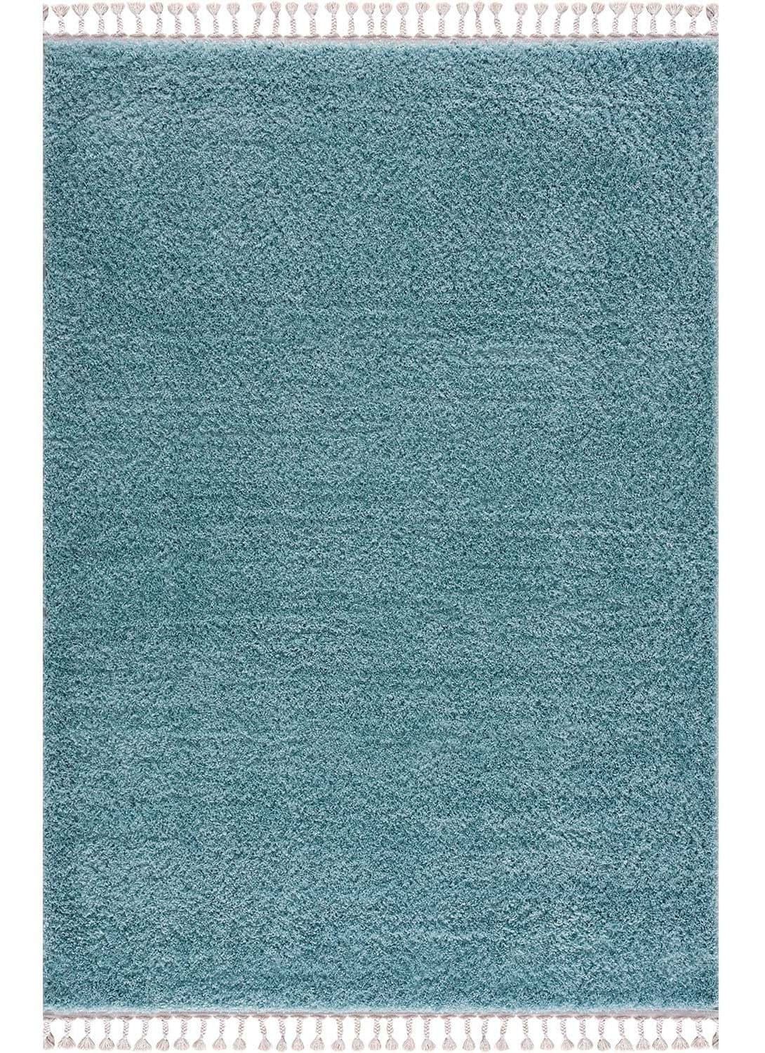 Ryetepper - Cudillero (blå) (Størrelse: 160 x 230 cm)