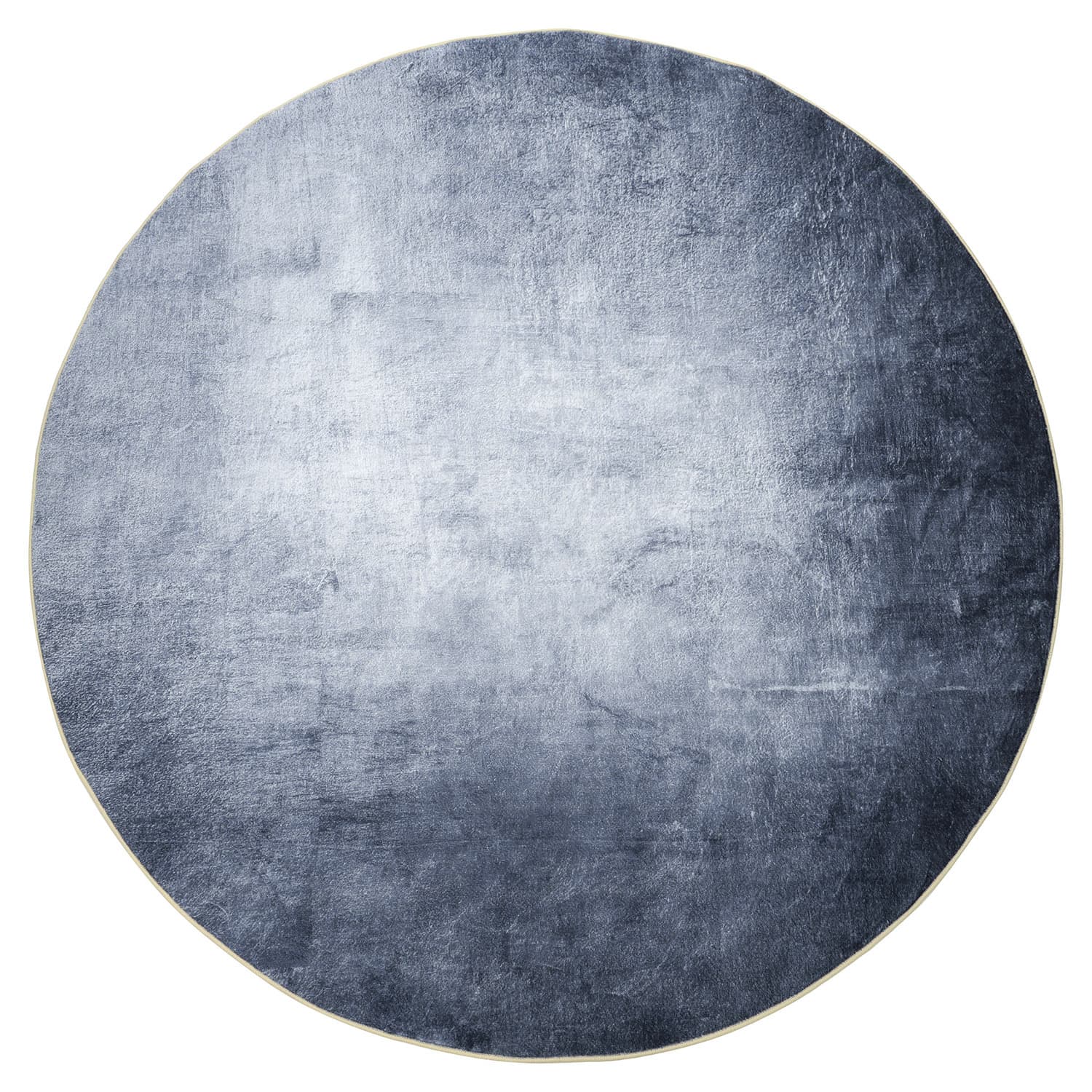 Rundt teppe - Serifos (mørk grå) (Størrelse: Ø 160 cm)
